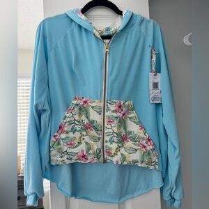 LoveShackFancy X Hurley Zip Up